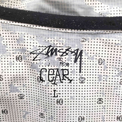 ステューシー Stussy 00S GEARタグ チェック柄 裏地SSリンク マウンテンパーカー メンズ import:L
