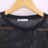 ザラ ZARA クルーネック ロングスリーブ メッシュ ニット Tシャツ メンズ import:M
