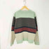 サノバチーズ SON OF THE CHEESE MOHAIR BORDER モヘアクルーネックニット メンズ JPN:L