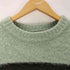 サノバチーズ SON OF THE CHEESE MOHAIR BORDER モヘアクルーネックニット メンズ JPN:L