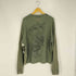 ザラ ZARA ブリーチ加工 プリント ロングスリーブTシャツ メンズ import:M