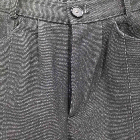AAKAM ワイド バギー ジョガーデニムパンツ メンズ
