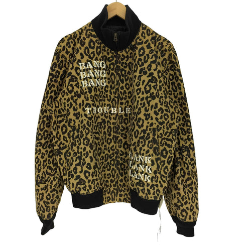 ヒステリックグラマー HYSTERIC GLAMOUR レオパード柄 BLANKプリント タンカースジャケット メンズ JPN:L