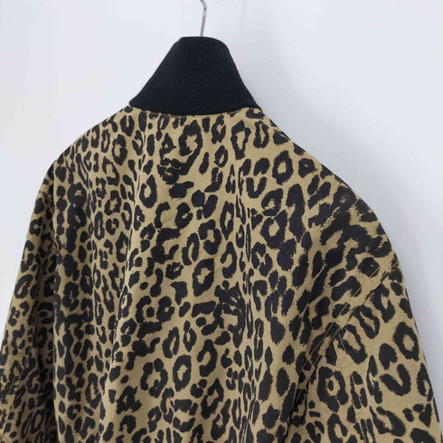 ヒステリックグラマー HYSTERIC GLAMOUR レオパード柄 BLANKプリント タンカースジャケット メンズ JPN:L