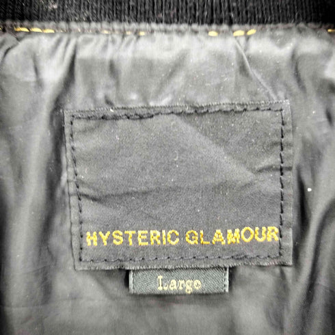 ヒステリックグラマー HYSTERIC GLAMOUR レオパード柄 BLANKプリント タンカースジャケット メンズ JPN:L