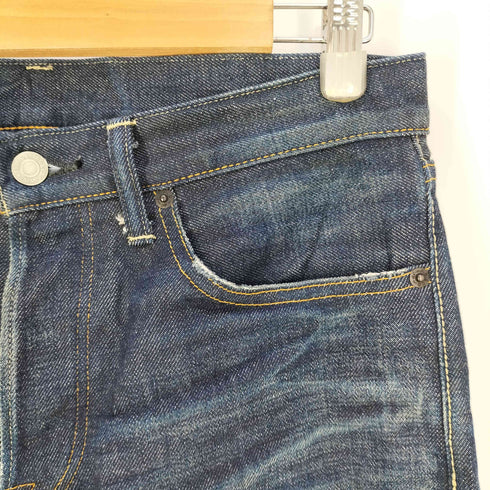 FABRIC BRAND CO. ボタンフライ スリム デニムパンツ メンズ 30/34