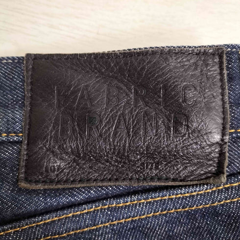 FABRIC BRAND CO. ボタンフライ スリム デニムパンツ メンズ 30/34