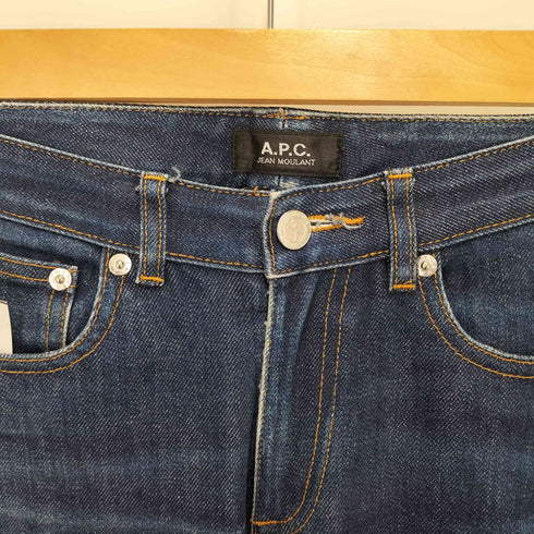 アーペーセー A.P.C. JEAN MOULANT スキニー デニムパンツ レディース 26