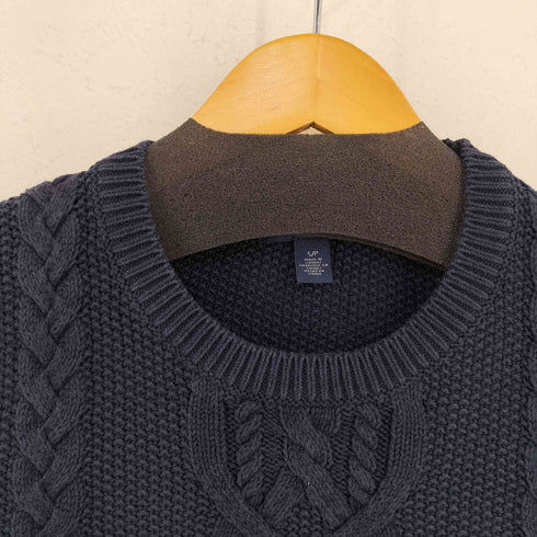 トミーヒルフィガー TOMMY HILFIGER クルーネック編み込みニット メンズ import:S