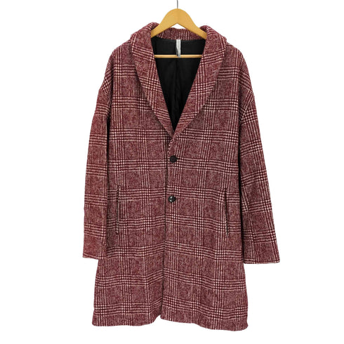 ザラマン ZARA MAN グレンチェック チェスターコート メンズ JPN:XL