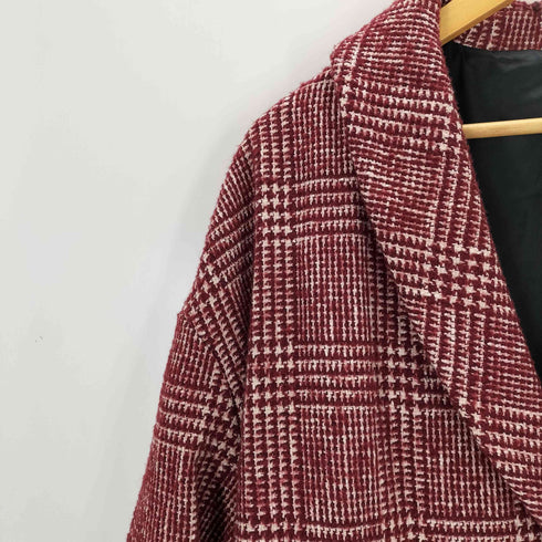 ザラマン ZARA MAN グレンチェック チェスターコート メンズ JPN:XL