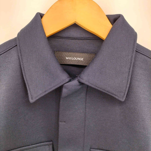 WILL LOUNGE マルチレイヤードニットジャージーシャツ メンズ JPN:M