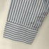 ザラ ZARA コントラストストライプシャツ メンズ import:L