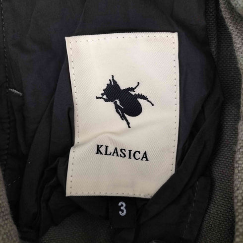 クラシカ KLASICA サイドジップ リネンタックショーツ メンズ 3