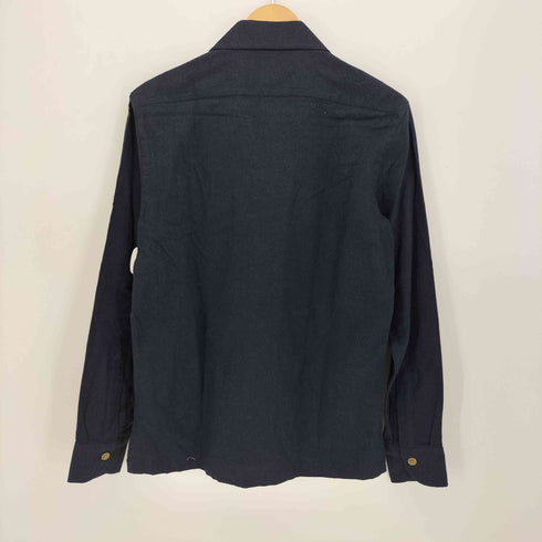 マリアサンタンジェロ Maria Santangelo 別注 OVER SHIRTS メルトン 2ポケット シャツ ジャケット メンズ 38