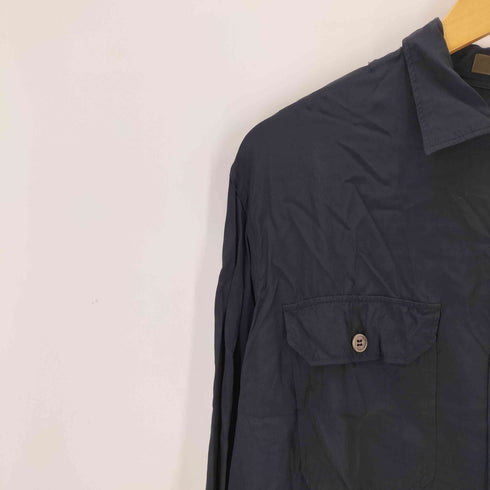 ワイズフォーメン Ys for men 90s レーヨンシャツ 両フラップ メンズ