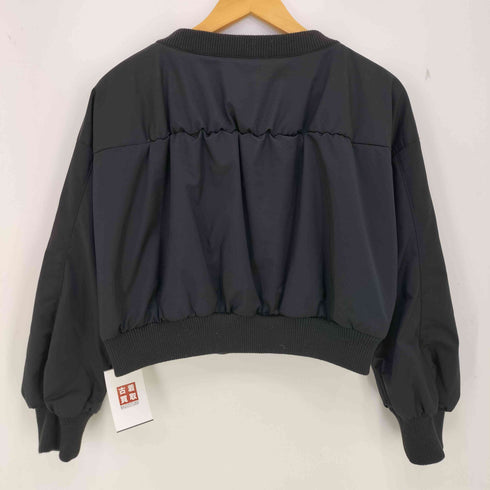 グレースコンチネンタル GRACE CONTINENTAL バックギャザー ショート丈 MA-1 フライトジャケット レディース 36