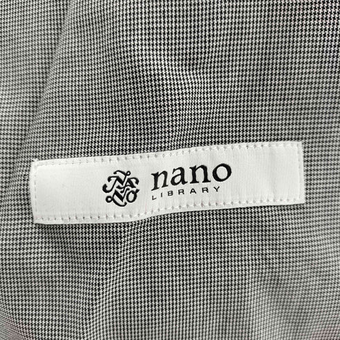 ナノライブラリー Nano library サキソニーストレッチパンツ メンズ JPN:M