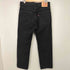 リーバイス Levis 505 REGULAR FIT ジップフライ ブラック デニム パンツ メンズ W34 L30