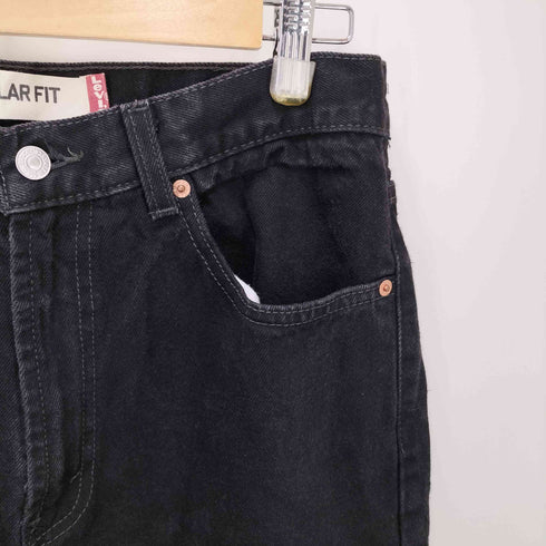 リーバイス Levis 505 REGULAR FIT ジップフライ ブラック デニム パンツ メンズ W34 L30