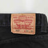 リーバイス Levis 505 REGULAR FIT ジップフライ ブラック デニム パンツ メンズ W34 L30