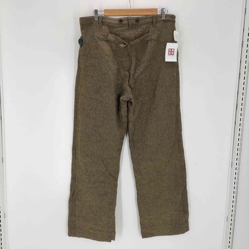 クラシカ KLASICA コットンシルク ワイドパンツ ネップ加工 メンズ 2