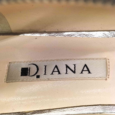ダイアナ DIANA スウェード 切替 ポインテッドトゥ パンプス レディース JPN:24