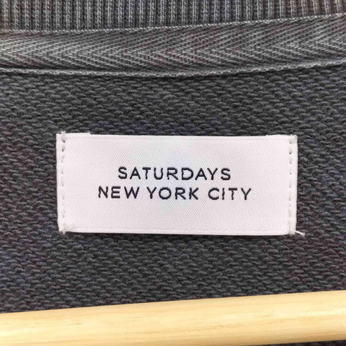 サタデーズニューヨークシティ Saturdays NYC Pigment Dye Slash Sweat メンズ
