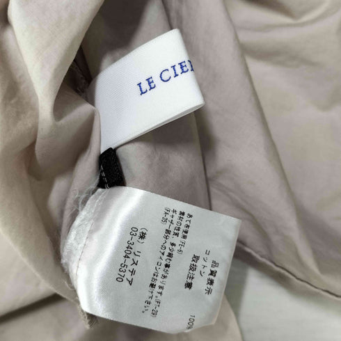 ルシェルブルー LE CIEL BLEU Balloon Sleeve Shirt バルーンスリーブ シャツ レディース JPN:36