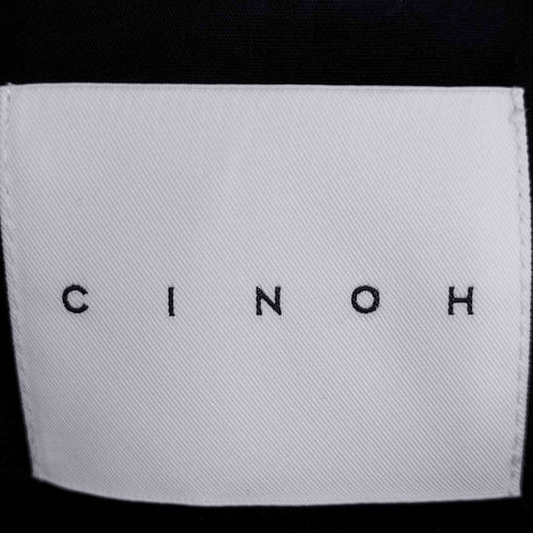 チノ CINOH リネン ノーカラーコート レディース 38