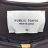 パブリックトウキョウ PUBLIC TOKYO シープレザー ノーカラー ブルゾン ジャケット レディース JPN:2