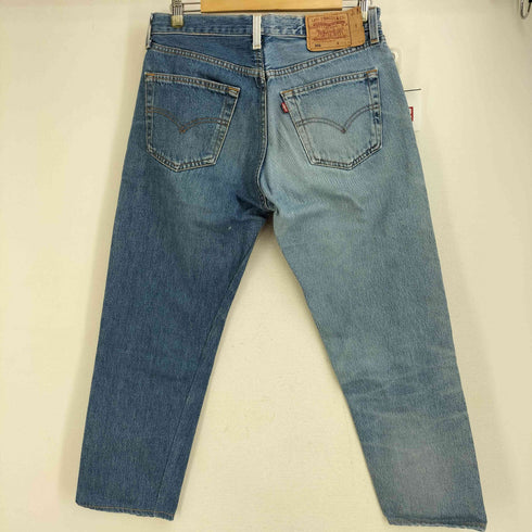 リーバイス Levis MADE by sunny side up 2for1 日本製 501 再構築 リメイク ストレートデニムパンツ メンズ W33L34