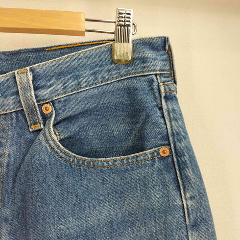 リーバイス Levis MADE by sunny side up 2for1 日本製 501 再構築 リメイク ストレートデニムパンツ メンズ W33L34