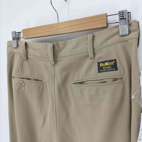 オシュコシュ OSHKOSH CLASSIC 裏地メッシュポケット 2タック スラックスパンツ メンズ 31