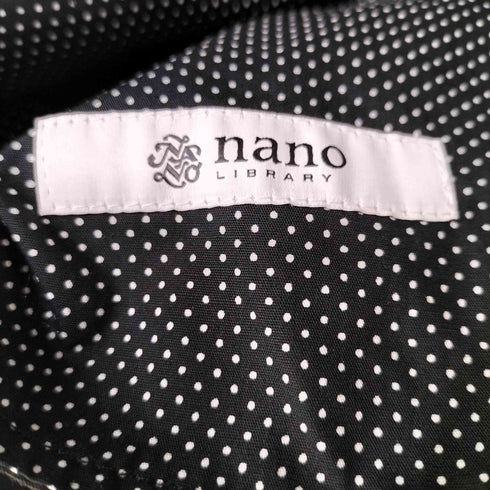 ナノライブラリー Nano library フラノツイルストレッチ セットアップ パンツ メンズ JPN:M