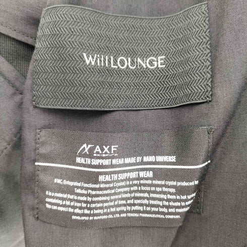 WILL LOUNGE FEAT AXF スタイリッシュ テーパードパンツ メンズ JPN:M