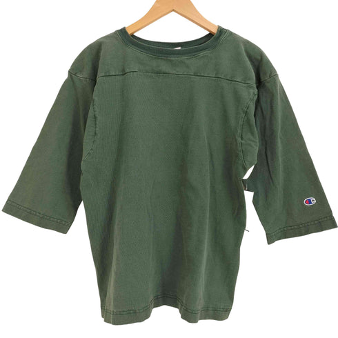 チャンピオン Champion USA製 T1011 コットン100 ヘビーウエイト 半袖 Tシャツ メンズ import:M