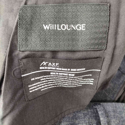 WILL LOUNGE FEAT AXF スタイリッシュ テーパードパンツ メンズ JPN:M