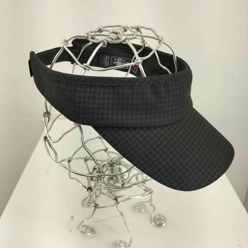 ステューシー Stussy 90S HATS 紺タグ 総柄 サンバイザー メンズ