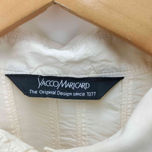 ヤッコマリカルド YACCO MARICARD オーバーサイズ シルクタックシャツ レディース 3