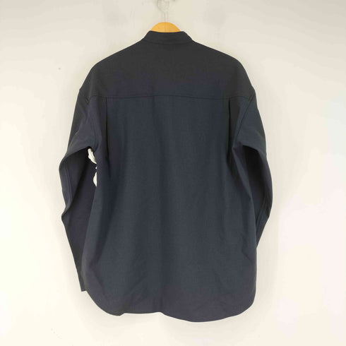 ブラックレーベルクレストブリッジ BLACK LABEL CRESTBRIDGE ポケットチェック バンドカラーシャツ メンズ JPN:M