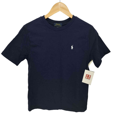 ポロラルフローレン POLO RALPH LAUREN ポニー刺繍 Vネック S/S Tシャツ レディース import:M