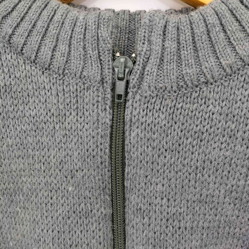 ユーロミリタリー Euro military SWEDISH ARMY HALF ZIP KNIT SWEATER メンズ 56