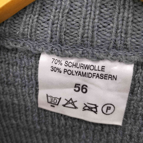 ユーロミリタリー Euro military SWEDISH ARMY HALF ZIP KNIT SWEATER メンズ 56