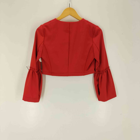 ザラ ZARA ベルスリーブ ショートジャケット レディース import:XS