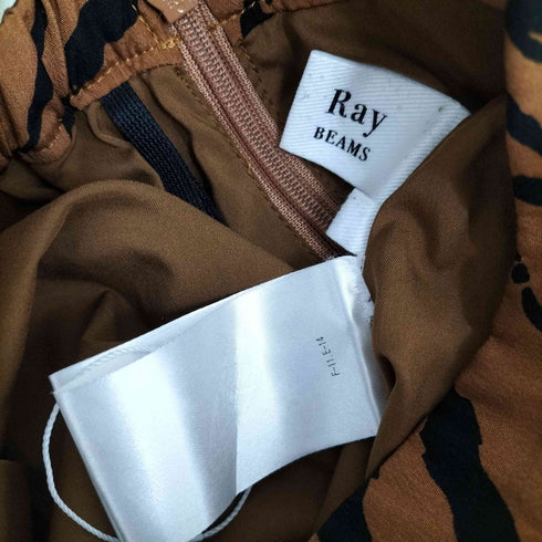 レイビームス Ray BEAMS レオパードプリーツスカート レディース JPN:1