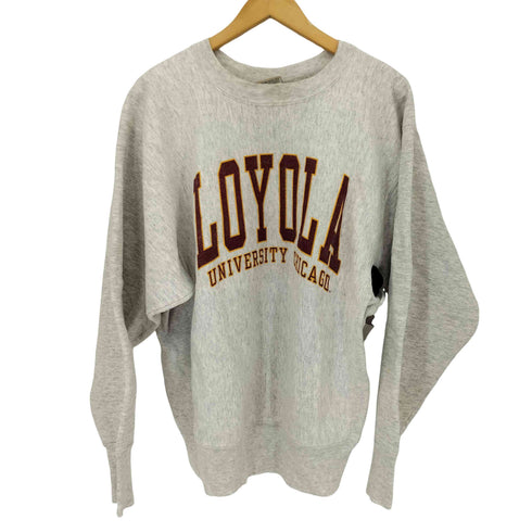 GRIBBLE USA製 カレッジロゴ リバース スウェット メンズ import:XL