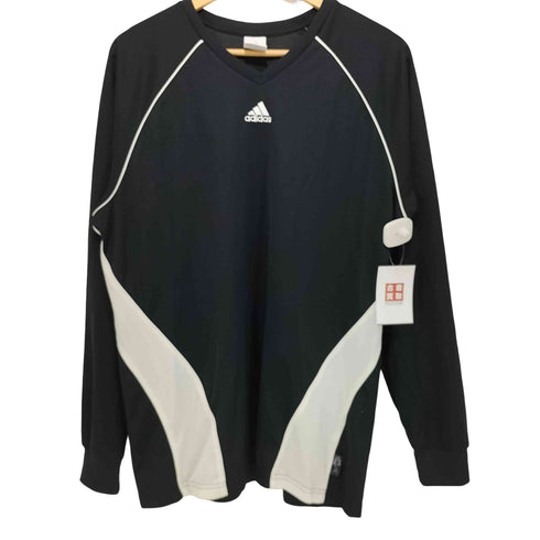 アディダス adidas Y2K タイ製 CLIMALITE パフォーマンスロゴ トレーニングジャージ メンズ M