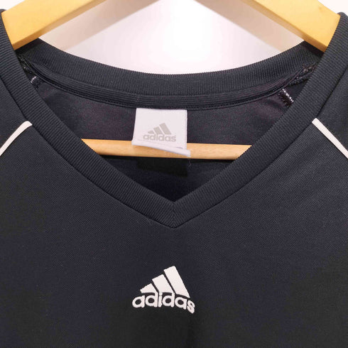 アディダス adidas Y2K タイ製 CLIMALITE パフォーマンスロゴ トレーニングジャージ メンズ M