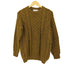 ケリーウーレンミルズ kerry woollen mills アランケーブルクルーネックセーター メンズ 40